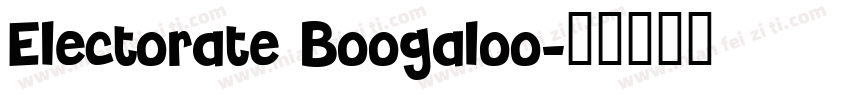 Electorate Boogaloo字体转换